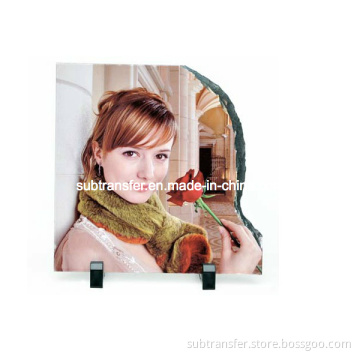 Printable Sublimation Photo Slate/Rocks-Right Shed-Shaped Stone (Large)